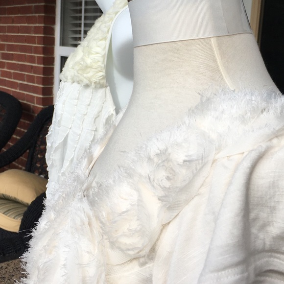 New Directions Petite Creamy Top Lot, Two PXL Tops - Picture 11 of 16